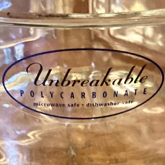 Unbreakable Polycarbonate 3 Section Serving Bowl - Picture 2 of 12